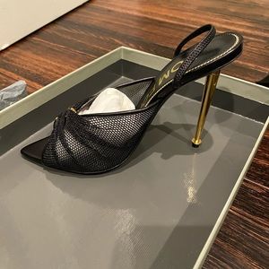 BRAND NEW TOM FORD OT MESH SLINGBACK PUMPS